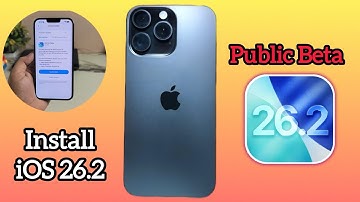 iOS 26.2 Beta in iPhone 13 | How to Install iOS 26.2 Public Beta on iPhone 13