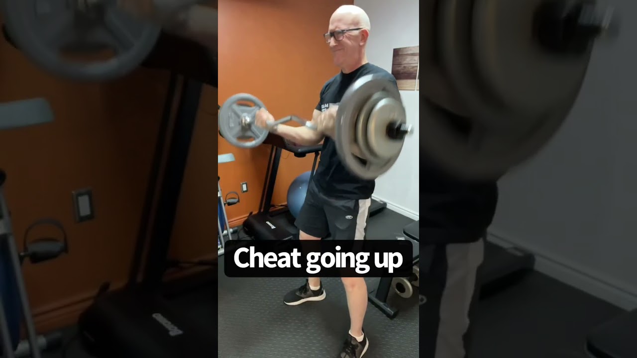 Heavy Cheat Curl - ATHLEAN-X Inspired 