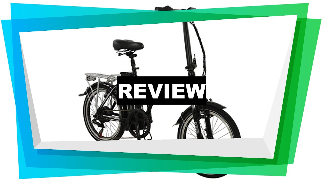 Review Falcon 20" Fuse Electric BIKE Suspension Folding ebike Bicycle Adul [2019] YouTube