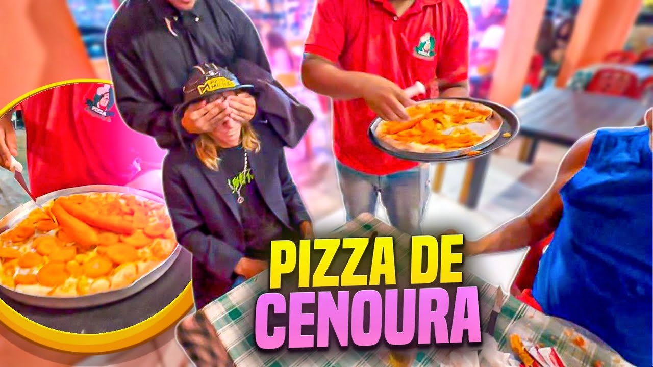 FALA FINA COMEU A PIZZA DE CENOURA 🤣🤣🤣 | REI DO DANONE