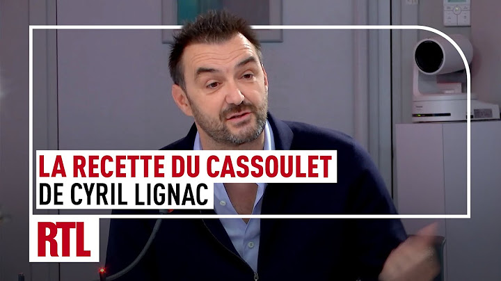 Cyril Lignac's cassoulet recipe