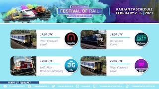 Festival of Rail 2023: Train Sim World Route Showcases! (Friday)