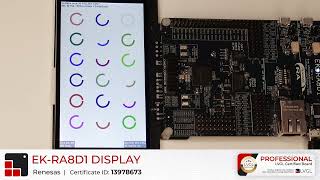 Renesas EK-RA8D1 | board certification review | LVGL