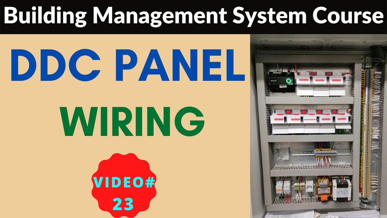 DDC panel Wiring Diagram | BMS Training 2021 - YouTube