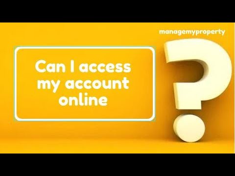 Can I access my account online?