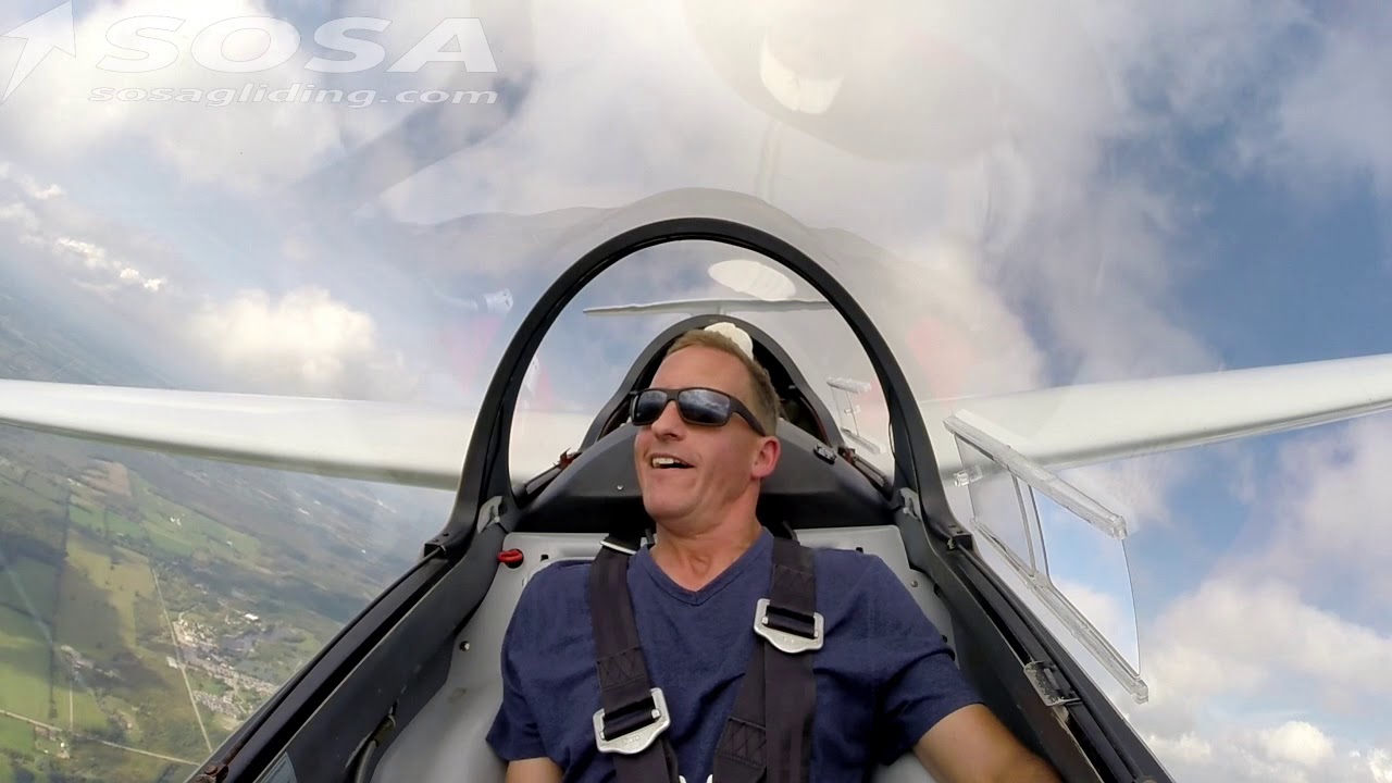 Glider Intro Flight August 2018 YouTube