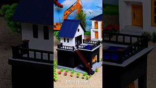 🏡 Incredible Double Story House Construction 🚗 | Realistic Mini Builders at Work!