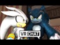 Silver Meets Sonic The Werehog! (VR Chat)