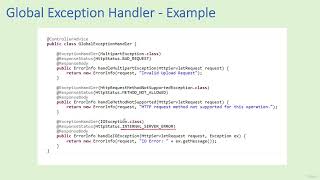 2  Code Global Exception Handler