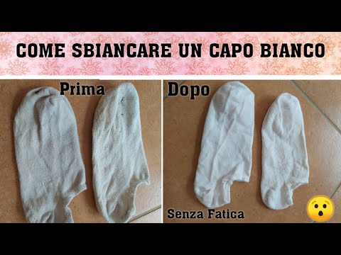 Video: Come sbiancare le cose di lana bianca: consigli e suggerimenti