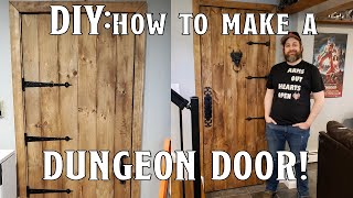 DIY: How to Make a Dungeon Door | Nerd Immersion