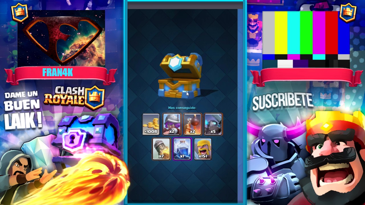 El cofre de madera legendario Clash Royale frankies