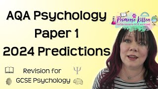 AQA | GCSE Psychology Paper 1 | 2024 predictions