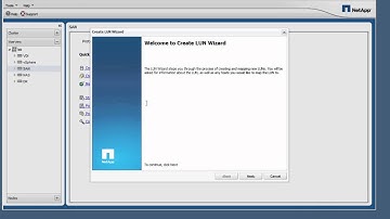 NetApp System Manager 3.0 Demo - SVM and LUN Management