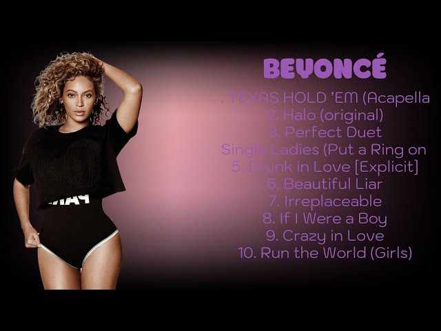 🌿 Beyoncé 🌿 ~ Greatest Hits Full Album ~ Best Old Songs All Of