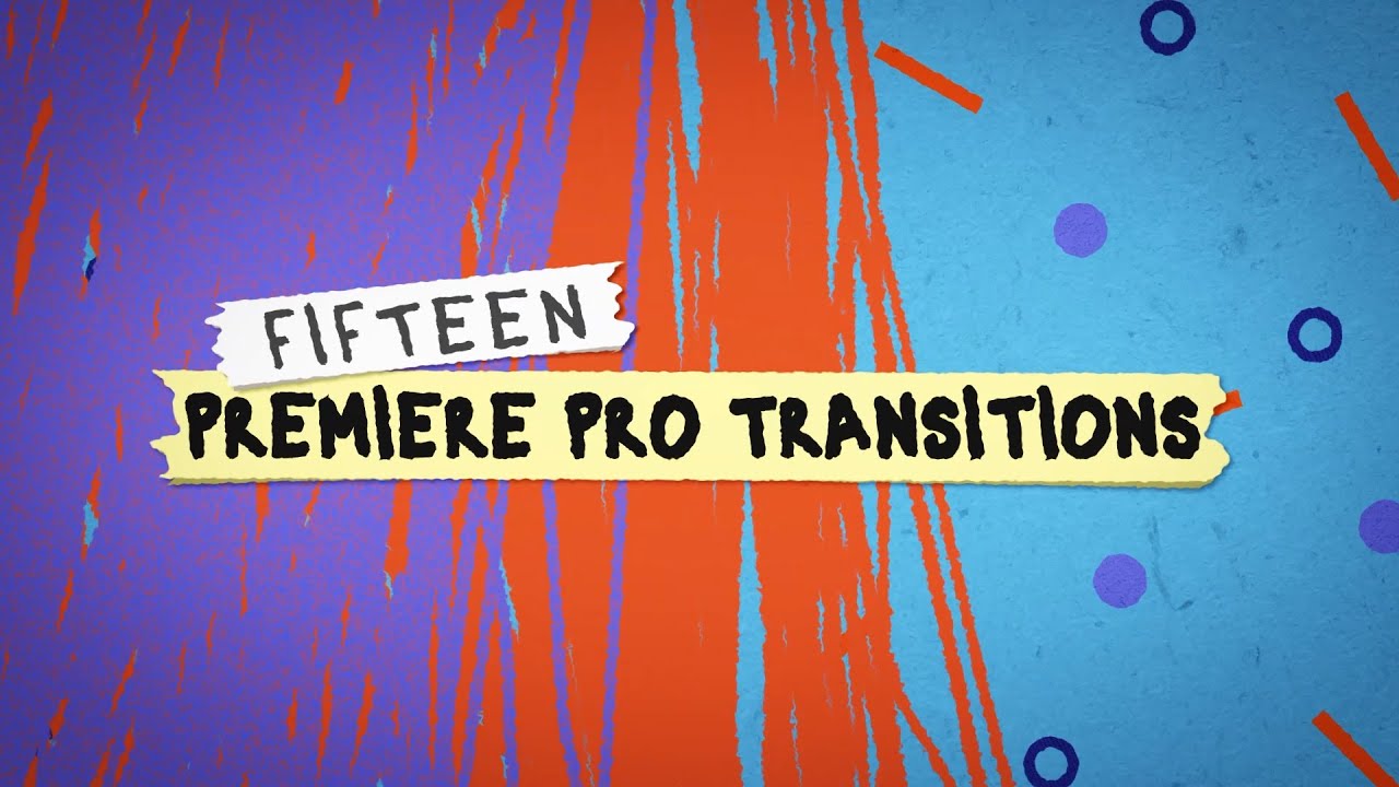 80 Free Transitions for Premiere Pro Video Editors