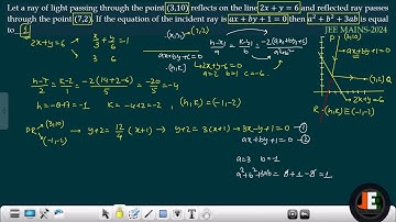 Consider a triangle ABC having the vertices A(1,2), B(α,β) and C(γ,δ) and angles ∠ABC=π/6  and ∠BAC=