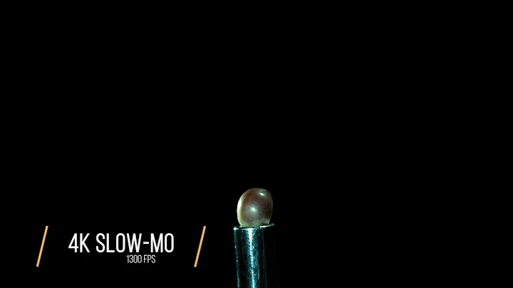 Popping a popcorn at 30 000 frames per second ultra slow motion