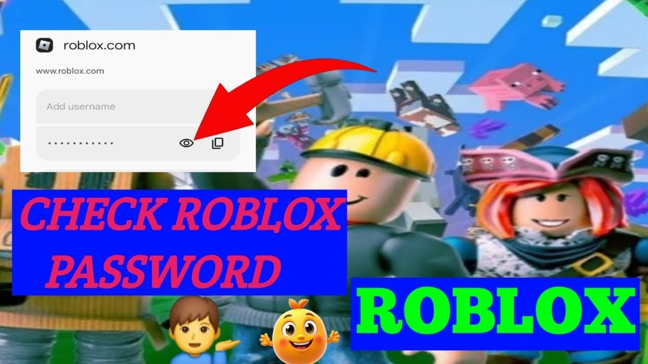 How To Check Password on Roblox? - YouTube