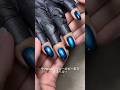 #マグネットネイル #セルフネイル ＃ネイルデザイン#うるうるネイル ＃夏ネイル#nails #nailart ＃ブルーネイル＃ネイルアート＃ネイル初心者＃大人ネイル
