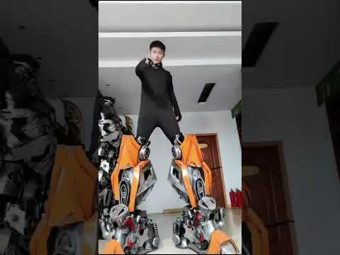 How To Wear The 2.6M Tall Bumblebee Costume