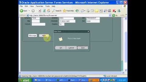 Oracle Forms Triggers