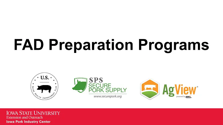Foreign Animal Disease Preparation Programs for U.S. Pork Producers