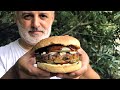LEZZETLER HAVADA UÇTU, DOĞADA SEBZELİ MEYVELİ BİR GÜN| Delicious Veggie Burger Recipe in Nature