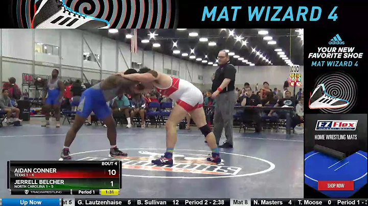 Mat 7 220 Aidan Conner Texas 1 Vs Jerrell Belcher North Carolina 1