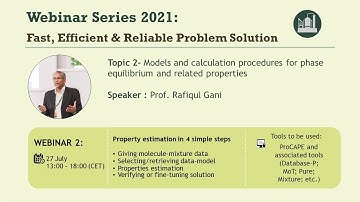 Properties estimation: Models & calculation procedures