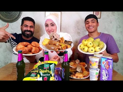 تحدى الأكل فى دقيقه واحده على 24 منتج والعقاب خلصت حقى    