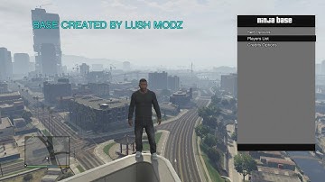 [GTA 5/PS3] Ninja Script Mod Menu Base By Lush Modz + Free Download