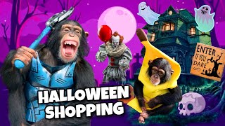 HALLOWEEN COSTUME SHOPPING for MY BABY MONKEY 