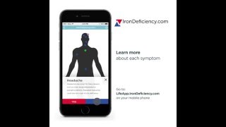 Iron Deficiency Anemia Symptom Browser Mobile App screenshot 2