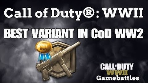 BEST MP40 Variant in CoD WWII [Call of Duty®: WWII Doubles GB]