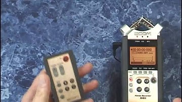 Zoom H4n Tutorial Review Using a Remote