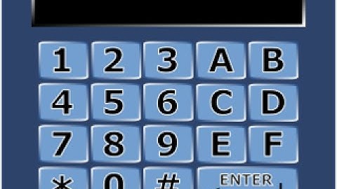 Nextion LCD - Numeric Keypad3