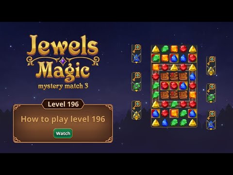 #196 Jewels Magic Mystery Match3