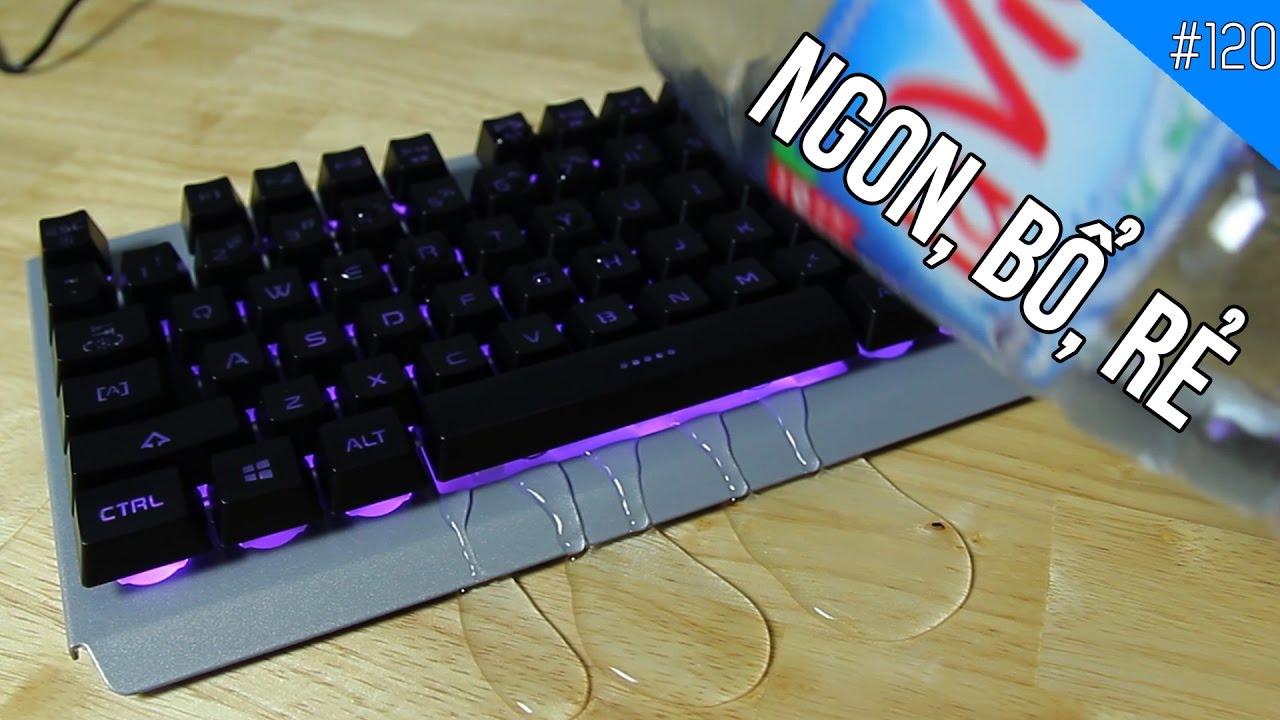 Những bàn phím Fake Cơ nên mua #2: I-ROCKS K62E 7 MÀU LED
