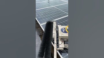 100% autonomous solar clean robot.controller#solarcleaningrobot #solarcleaner#pvcleaningrobot