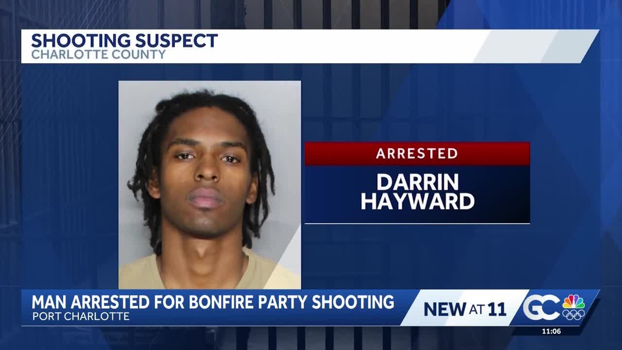 Man shot after breaking up bonfire party fight in Charlotte County as 1 ...