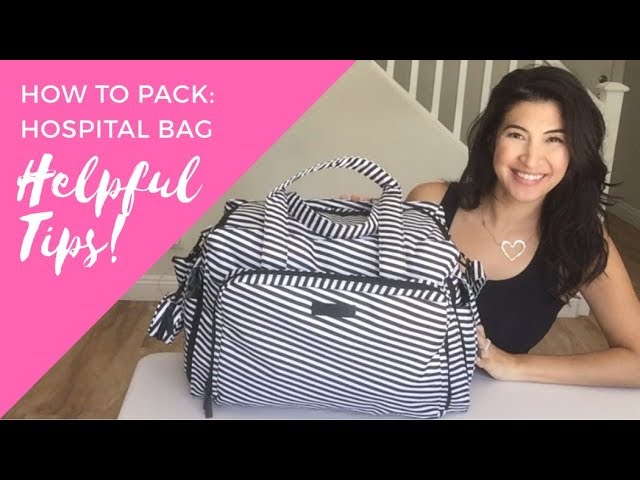 packing baby diaper bag for hospital