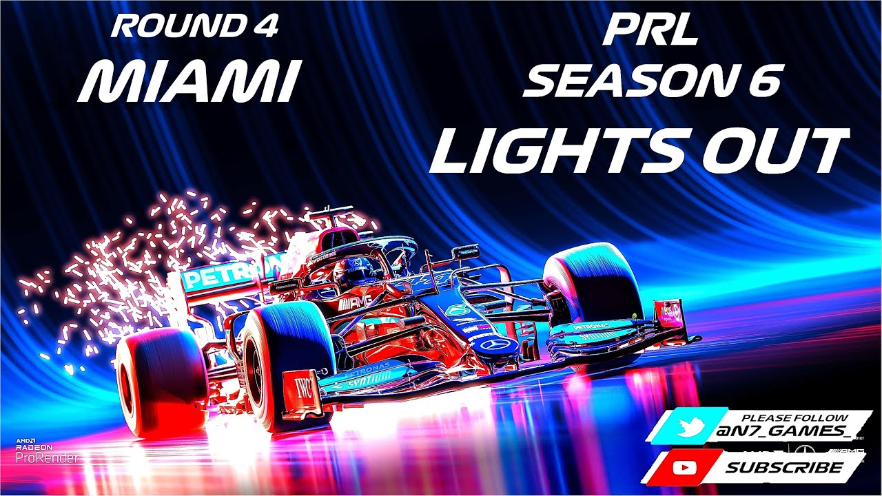 F1 22 PRL SEASON 6 LIGHTS OUT RACE DAY 4 / MIAMI N7 GAMES LIVE