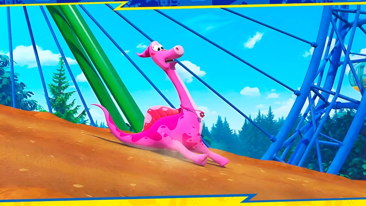 🦖 TURBOZAURS - VACATION WITH TURBOSAURS №3 😎 Family Kids Cartoon 😎 Dinosaurs Cartoon for Kid