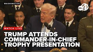 LIVE NOW: President Trump presents the Commander in Chief Trophy