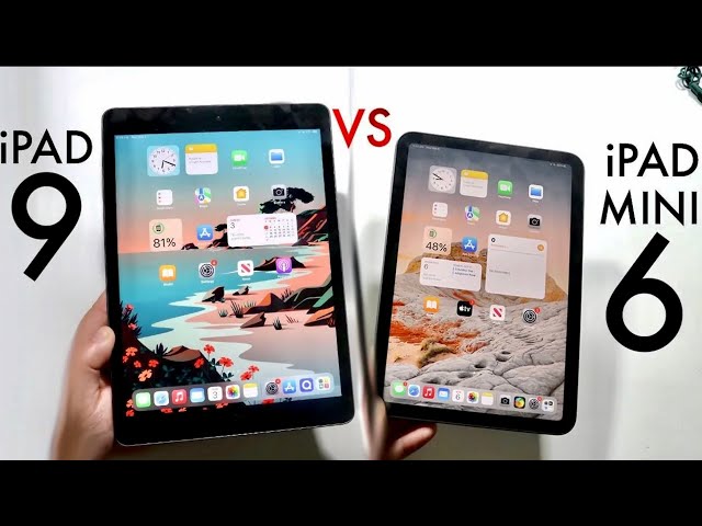 iPad 9th Generation Vs iPad Mini 6 In 2023! (Comparison) (Review