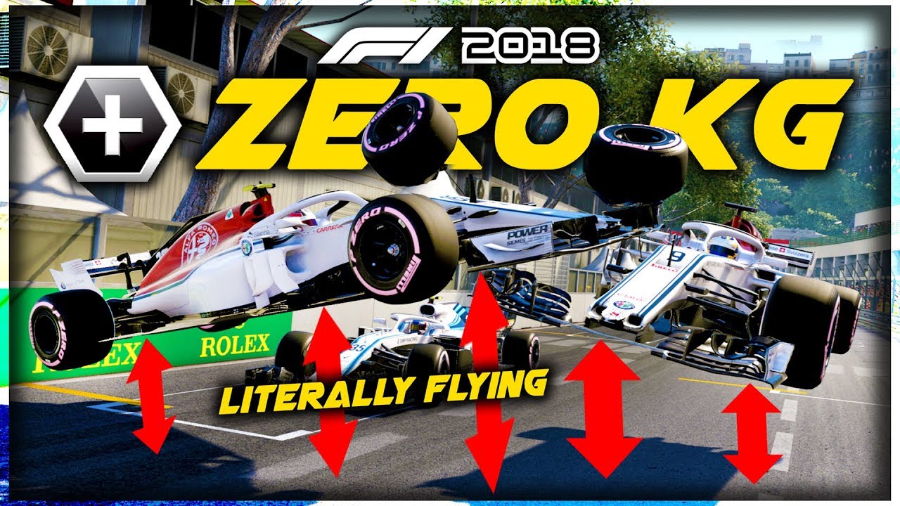 What Happens When A WHOLE GRID OF F1 CARS WEIGHS ZERO KILOGRAMS?! - Game Breaking F1 Experiment!