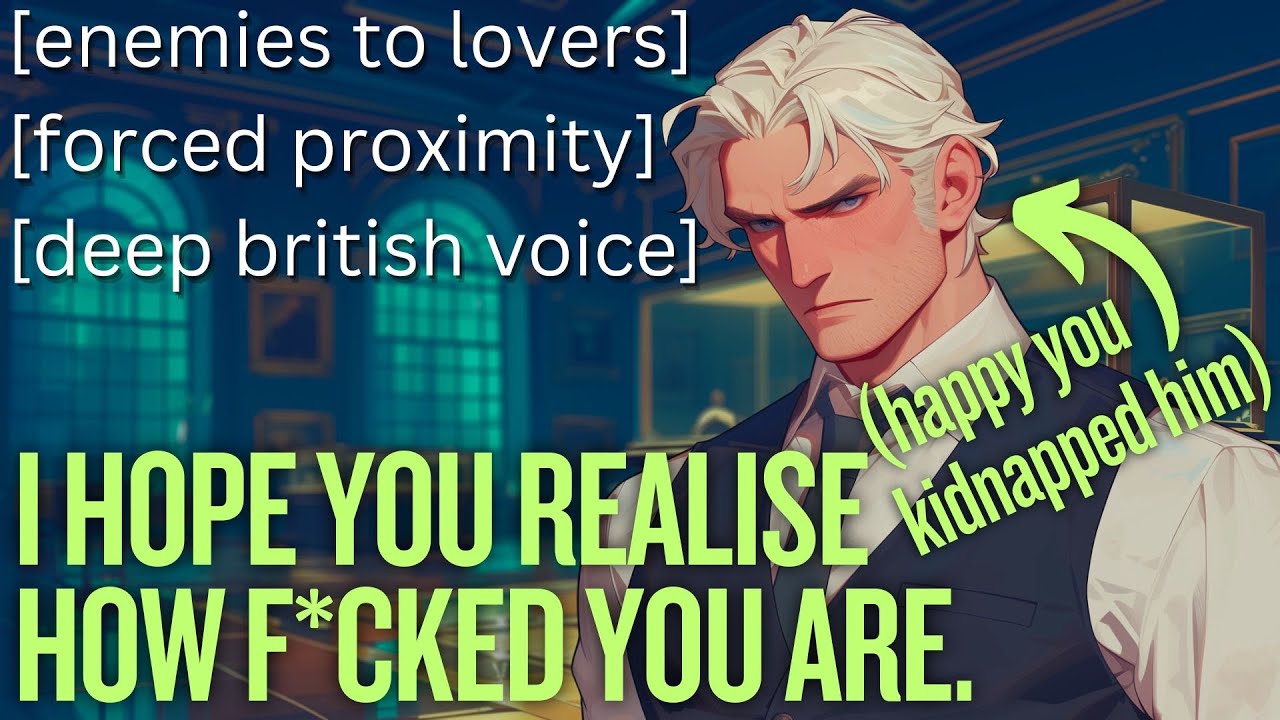 You Catch A Bounty Hunter, But He Has Other Plans [M4A ASMR][enemies to lovers][deep british voice]