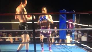 Insane tornado kick knockout -