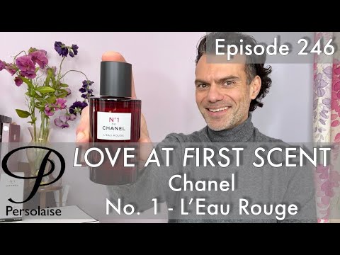 Chanel No. 1 L&rsquo;Eau Rouge &rsquo;fragrance mist&rsquo; perfume review on Persolaise Love At First Scent ep 246